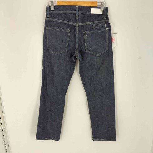 e JEANS ボタンフライストレートデニムパンツ レディース 1