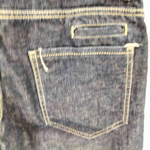 e JEANS ボタンフライストレートデニムパンツ レディース 1