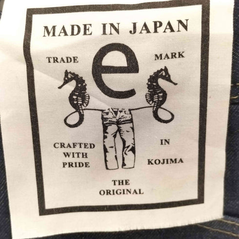 e JEANS ボタンフライストレートデニムパンツ レディース 1