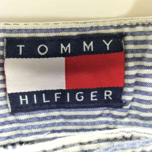 トミーヒルフィガー TOMMY HILFIGER シアサッカーストライプパンツ メンズ 36