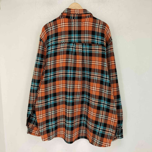 ザラ ZARA チェック柄 フランネル シャツジャケット メンズ JPN:XL