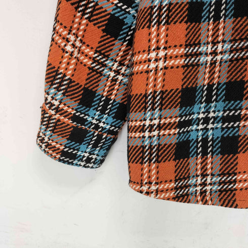 ザラ ZARA チェック柄 フランネル シャツジャケット メンズ JPN:XL