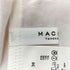 マカフィー MACPHEE ドライスラブ レースアップブラウス レディース 36