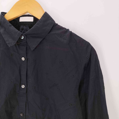 ボールジー BALLSEY Bモチーフエンブロイダリー ショートブラウス レディース 36