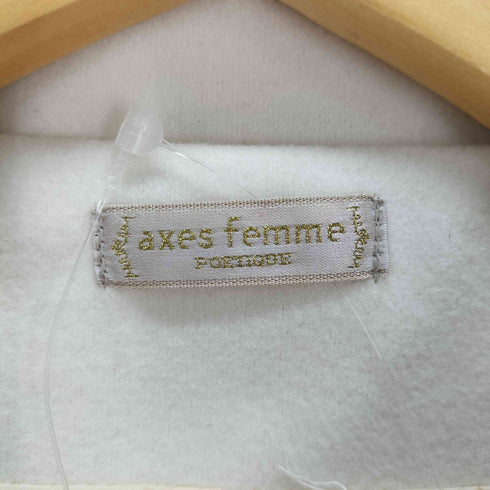 アクシーズファム axes femme POETIQUE 姫フリル ステンカラーコート レディース JPN:M