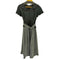 アクシーズファム axes femme ベルト付フリルドッキングワンピース レディース JPN:M