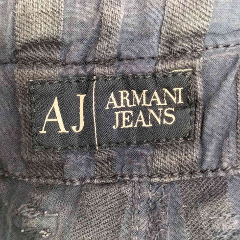 ジョルジオアルマーニ Giorgio Armani 00s ストライプ リネンパンツ メンズ 29