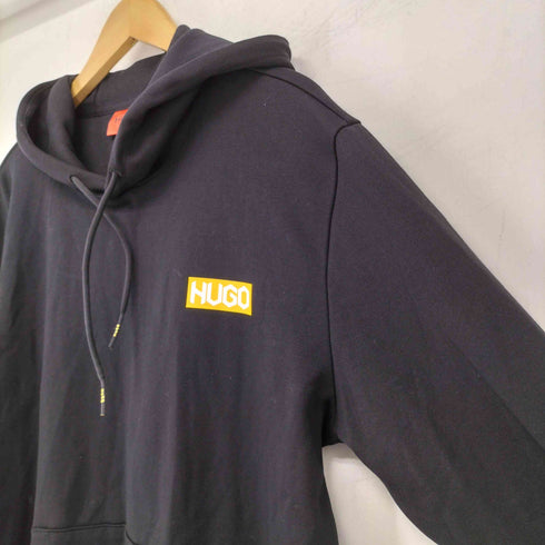 ヒューゴボス HUGO BOSS ロゴプリント プルオーバーパーカー メンズ JPN:M
