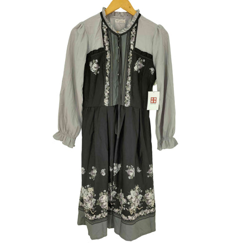アクシーズファム axes femme ローズブーケ柄ワンピース レディース JPN:M