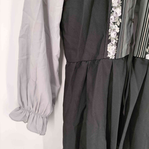 アクシーズファム axes femme ローズブーケ柄ワンピース レディース JPN:M
