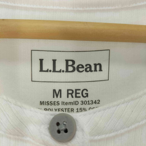 エルエルビーン L.L.Bean ポリコットン ヘンリーネック 半袖 Tシャツ メンズ import:M