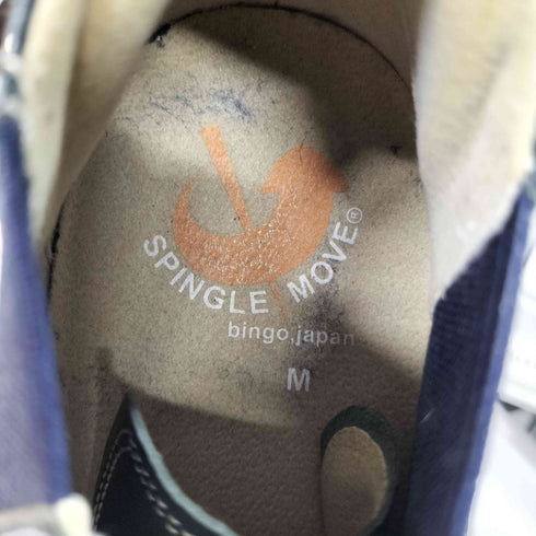スピングルムーブ SPINGLE MOVE サイドゴア カンガルー レザー スニーカー メンズ M