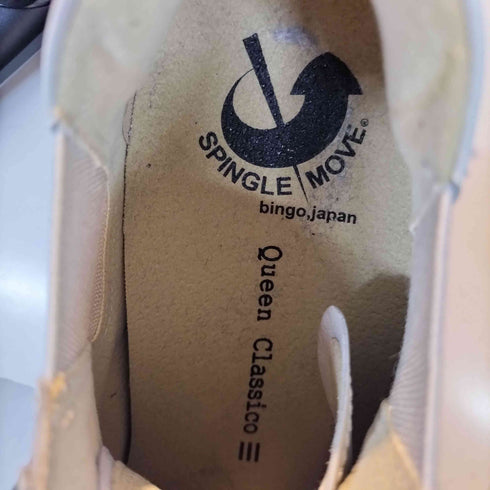 スピングルムーブ SPINGLE MOVE Queen Classico 別注 サイドゴア カンガルー レザー スニーカー メンズ