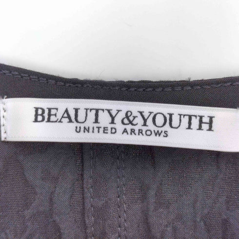 ビューティーアンドユースユナイテッドアローズ BEAUTY & YOUTH UNITED ARROWS ジャガードVネックワンピース レディース JPN:M