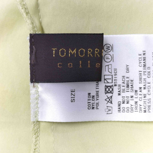 トゥモローランドコレクション TOMORROWLAND collection ストレッチブロード ピンタックブラウス レディース 36