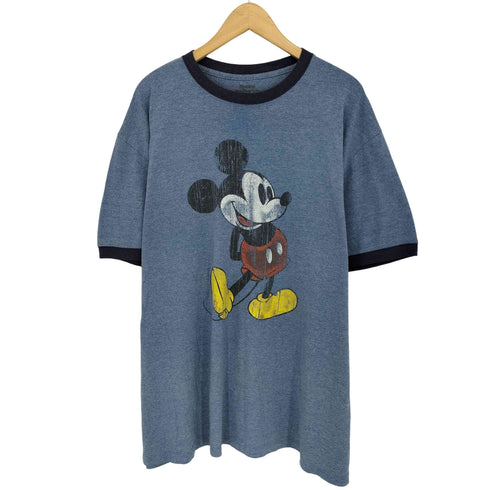 キャラクタープリントリンガーTシャツ メンズ JPN:XL