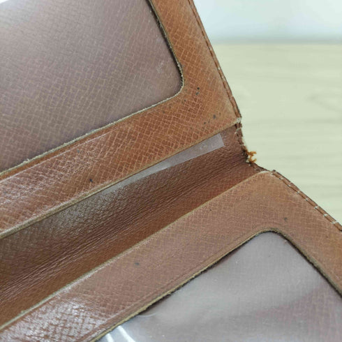 ルイヴィトン LOUIS VUITTON 80S 87年製 OLD Portefeuille 2 Cartes Vertical Monogram ポルト2カルトヴェルティカル モノグラム レザー カード パス ケース レディース