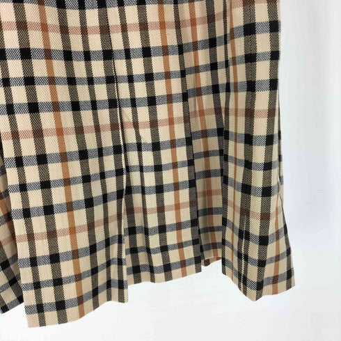 ダックス DAKS プリーツ ハーフパンツ レディース
