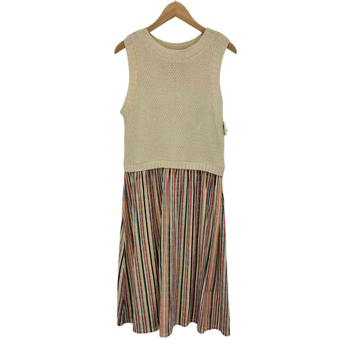 ザラ ZARA ニットベストドッキングワンピース レディース JPN:M