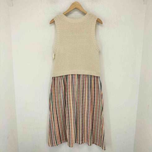 ザラ ZARA ニットベストドッキングワンピース レディース JPN:M
