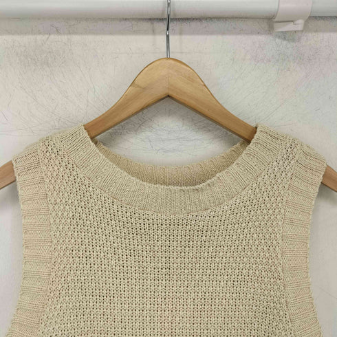 ザラ ZARA ニットベストドッキングワンピース レディース JPN:M