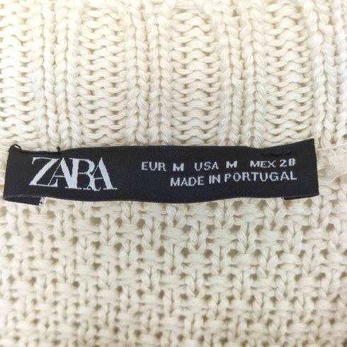 ザラ ZARA ニットベストドッキングワンピース レディース JPN:M