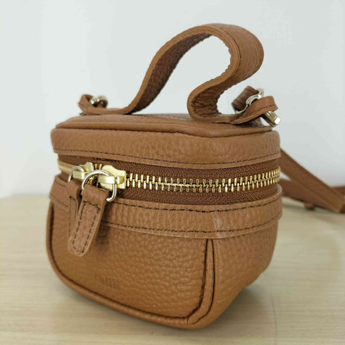 チー chiiii Shrink Leather Micro Vanity マイクロバニティ ミニショルダーバッグ シュリンク レディース