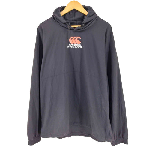 カンタベリーオブニュージーランド CANTERBURY OF NEW ZEALAND ロゴプリント ナイロンパーカー メンズ XL