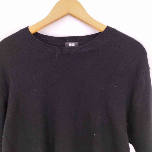 ユニクロ UNIQLO 24aw カシミヤクルーネックセーター メンズ JPN:XL
