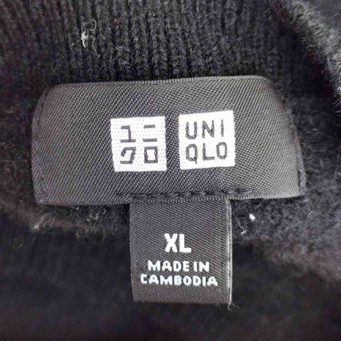 ユニクロ UNIQLO 24aw カシミヤクルーネックセーター メンズ JPN:XL