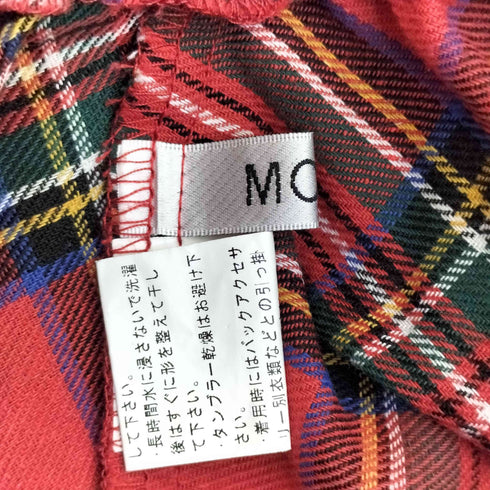 MONY 裾フリル タータンチェックスカート sweet レディース M