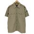 ディッキーズ Dickies リップストップ S/S ワークシャツ メンズ L