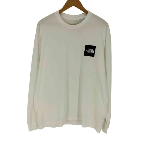 ザノースフェイス THE NORTH FACE L/S Square Logo Tee ロングスリーブ スクエア ロゴ Tシャツ メンズ import:XXL