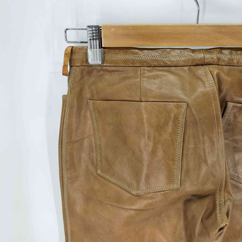 ギャップ Gap 00s old boot cut レザーパンツ レディース JPN:2