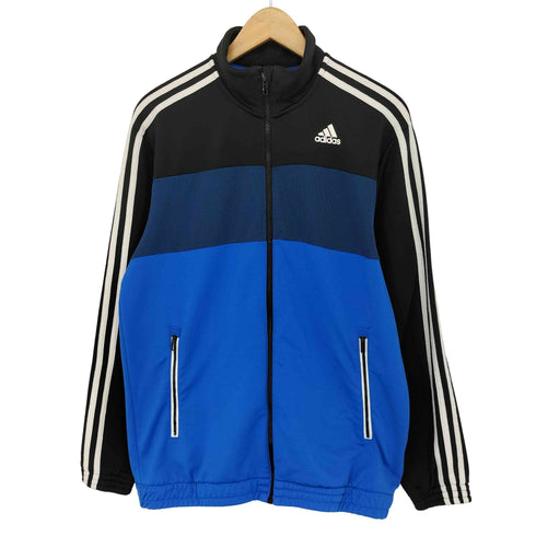 アディダス adidas トレーニングウェア メッシュ ジャージ トラックジャケット 3本ライン メンズ JPN:0