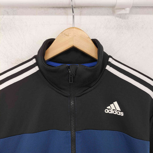アディダス adidas トレーニングウェア メッシュ ジャージ トラックジャケット 3本ライン メンズ JPN:0