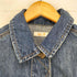 y2k Alamanda パール装飾 デニムトラッカージャケット レディース JPN:38