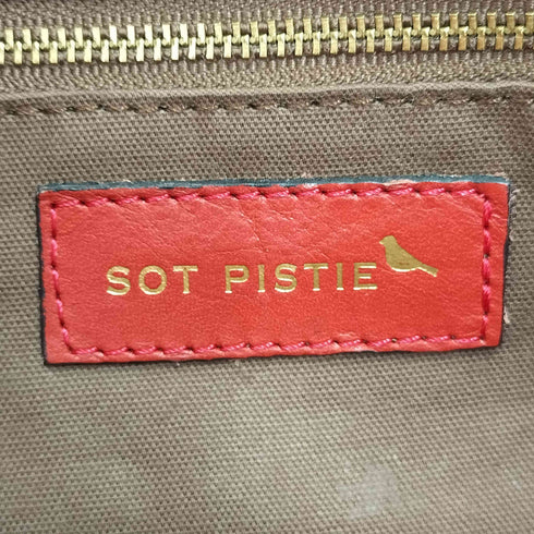 SOT PISTIE レザーショルダーバッグ レディース