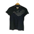 エンポリオアルマーニ EMPORIO ARMANI ロゴパッチ S/S クロップド Tシャツ レディース US 6