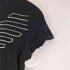 エンポリオアルマーニ EMPORIO ARMANI ロゴパッチ S/S クロップド Tシャツ レディース US 6