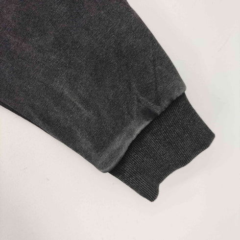 フロント刺繍 サイドシャーリング クロップド フーディ レディース FREE