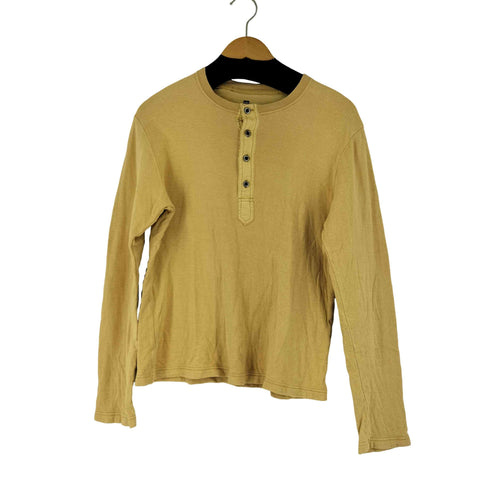 ギャップ Gap 00S 鹿の子 ヘンリーネック Tシャツ メンズ