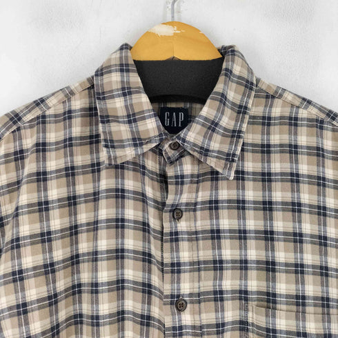 ギャップ Gap 00S L/S チェック シャツ メンズ JPN:L