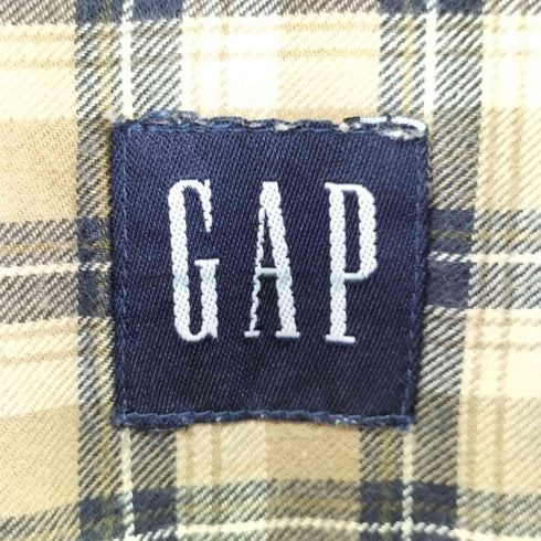 ギャップ Gap 00S L/S チェック シャツ メンズ JPN:L
