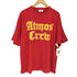 アトモス atmos Flocky Print T-shirt RED フロッキー プリント Tシャツ メンズ JPN:M