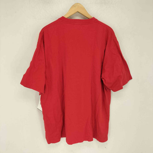 アトモス atmos Flocky Print T-shirt RED フロッキー プリント Tシャツ メンズ JPN:M