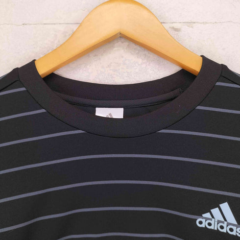 アディダス adidas パフォーマンスロゴ ボーダー L/S トレーニングシャツ メンズ O
