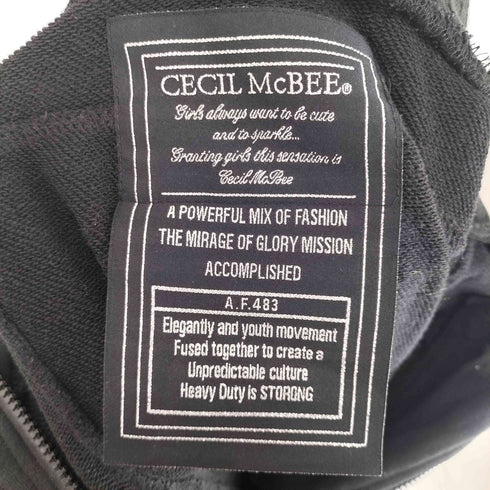 セシルマクビー CECIL McBEE y2k ジップアップジャケット レディース JPN:M