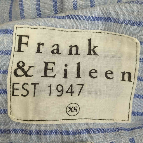 フランクアンドアイリーン Frank&Eileen BALLY リネン ストライプ シャツ レディース JPN:XS