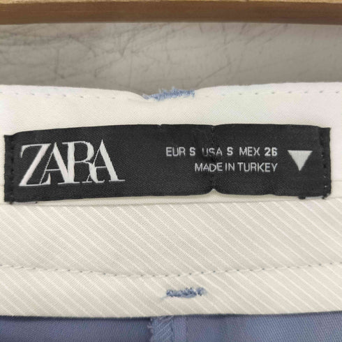 ザラ ZARA タック入りワイドスラックスパンツ レディース S